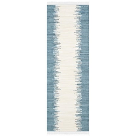 Safavieh 8 x 10 ft. Large Rectangle Contemporary Montauk Blue Area Rug MTK751A-8